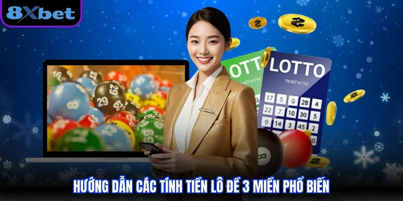 Hướng dẫn các tính tiền lô đề 3 miền phổ biến