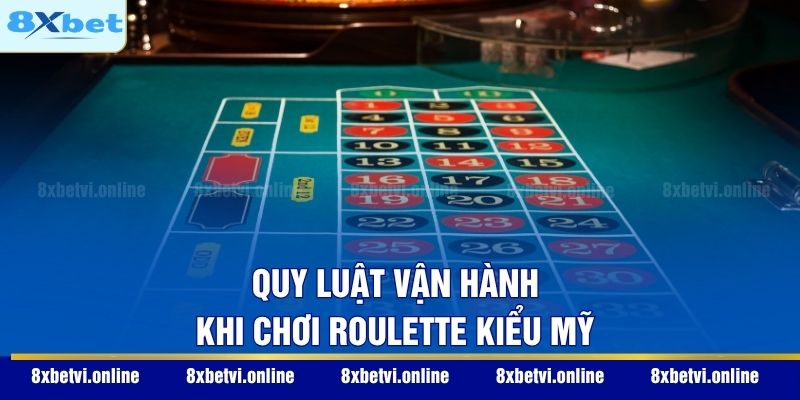 Quy luật vận hành khi chơi Roulette kiểu Mỹ
